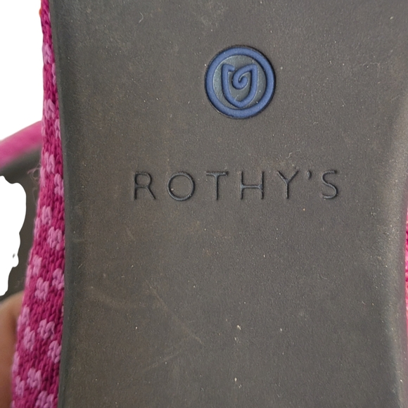 Rothy's Point Lotus Floral Women's Shoes Flats Loafers Slip Ons Size 8.5 - Picture 9 of 10